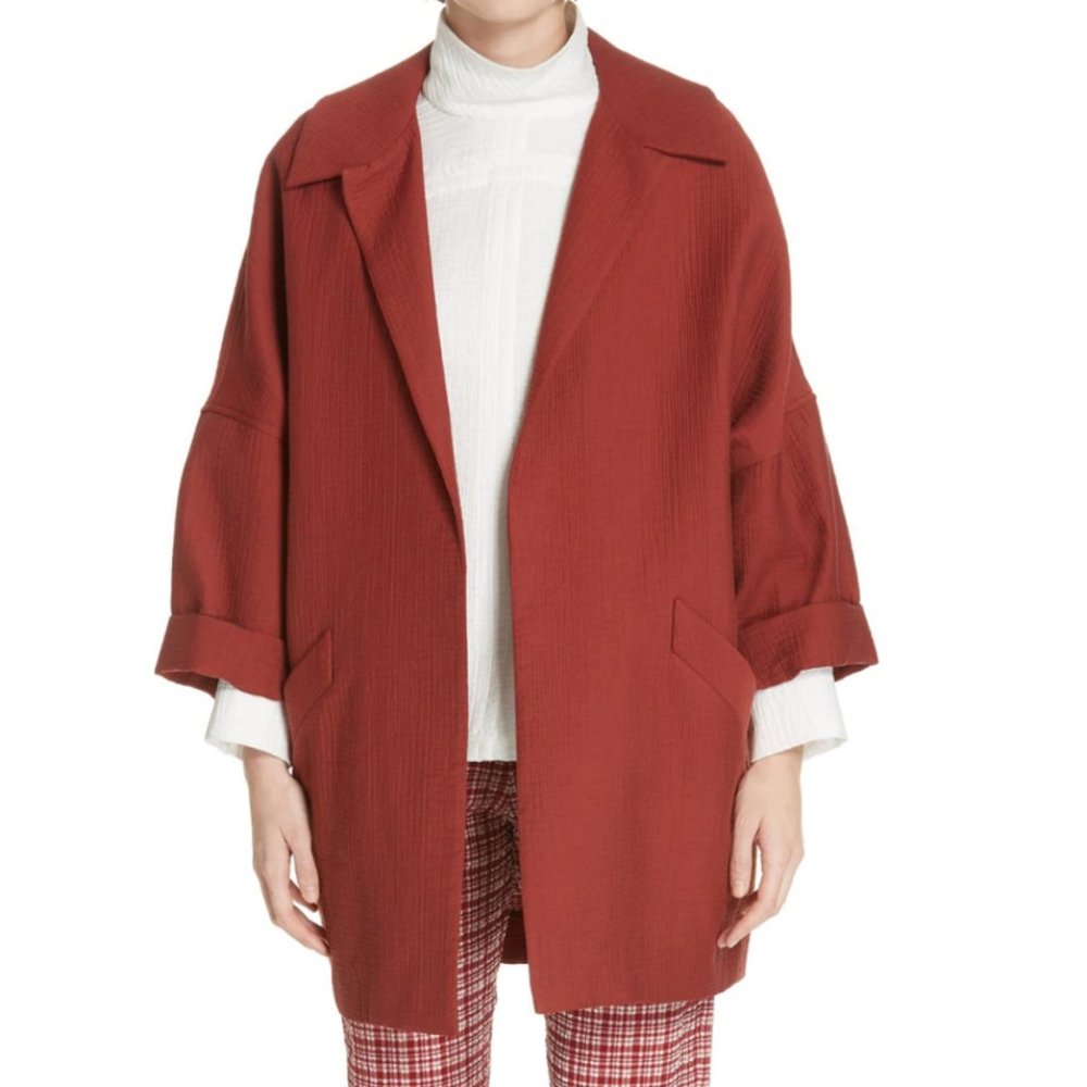 Rachel Comey Curren Cocoon Oversize Coat